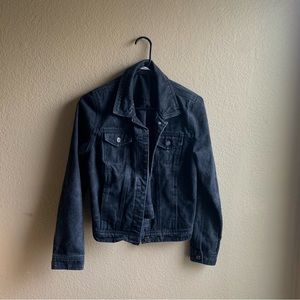 BLACK DENIM JACKET